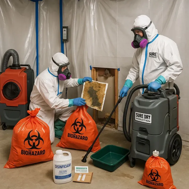 Contaminated Water Handling Protocols process in Hubbard Lake, MI
